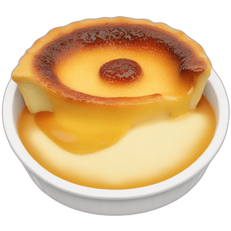 Creme brulee emoji