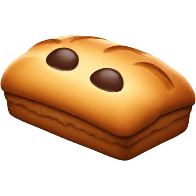 Bread with chocolate  emoji