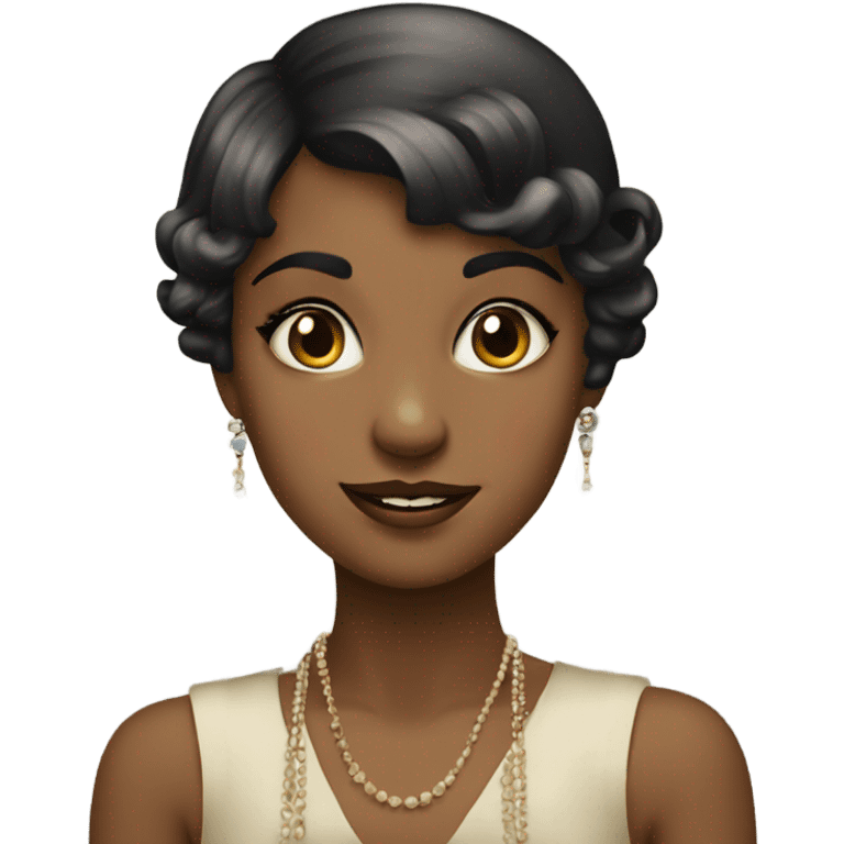 1920s girl  emoji