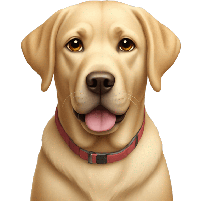 Labrador cool emoji