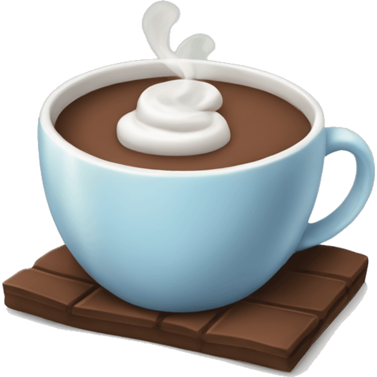 cup of hot cocoa emoji