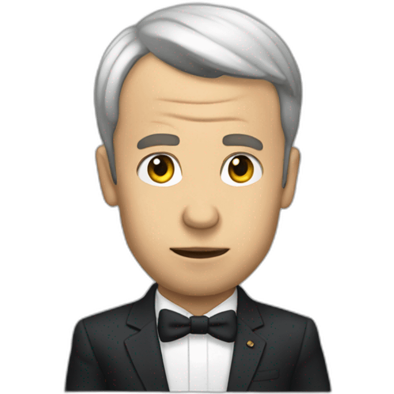 Macron fume emoji