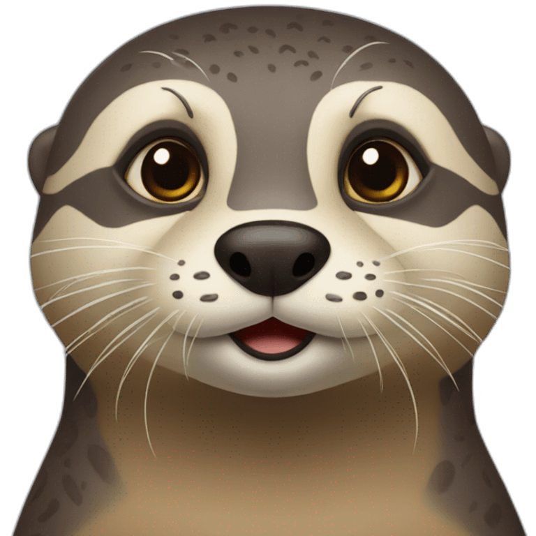 Loutre qui dors emoji