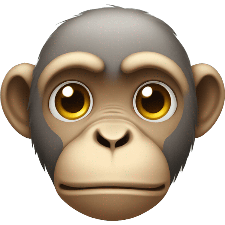 sad monkey head emoji