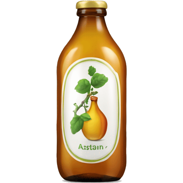 A bottle of asturian cider emoji