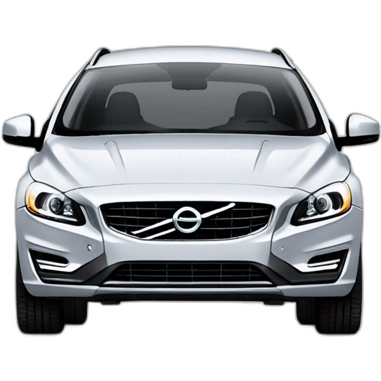 2012 volvo v60 front white emoji