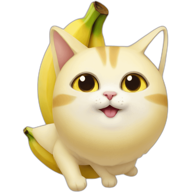 Banana cat emoji