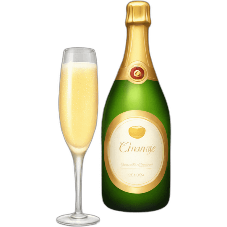 champagne emoji