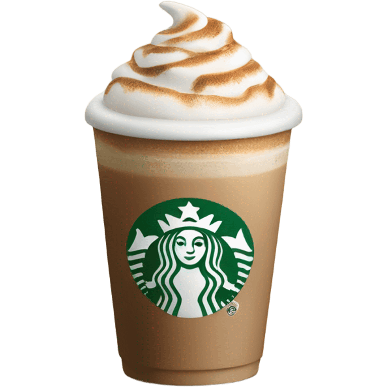 Starbucks hot latte emoji