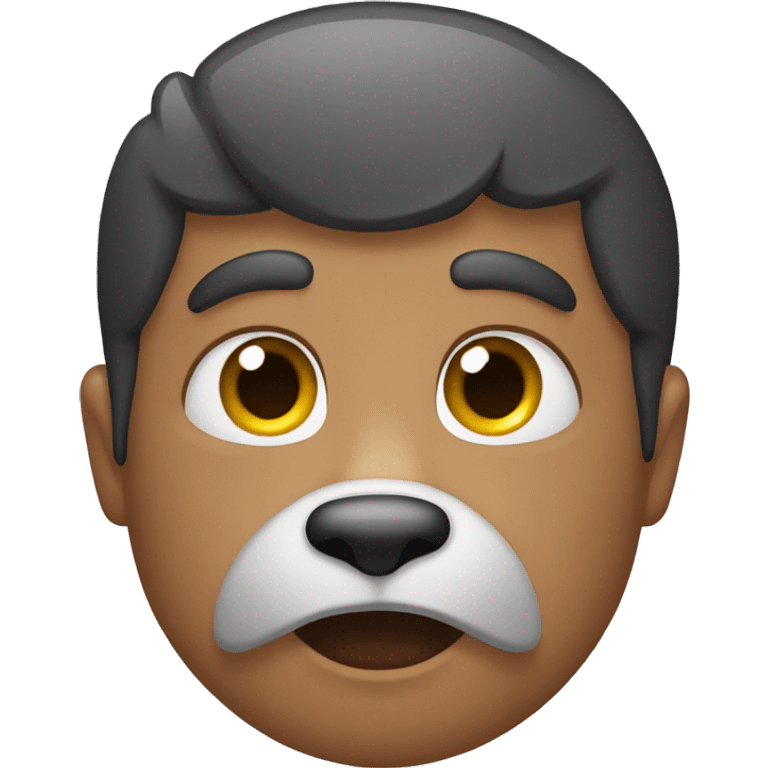 Oso con anteojos emoji