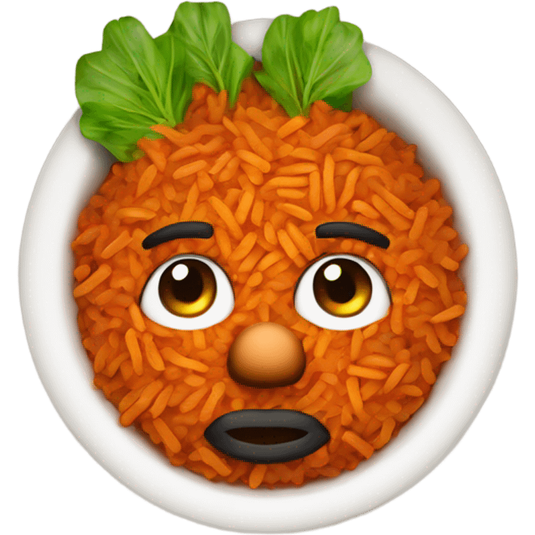 African jollof rice  emoji