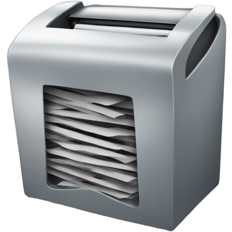 paper shredder emoji