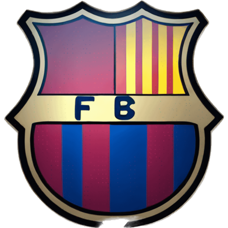 fc barcelona logo emoji