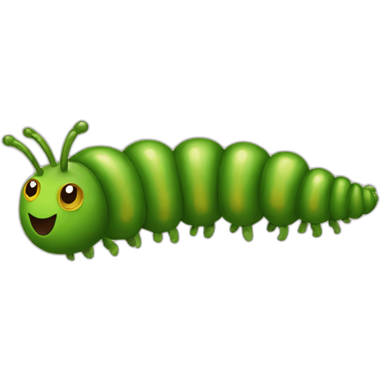 Pesto caterpillar emoji