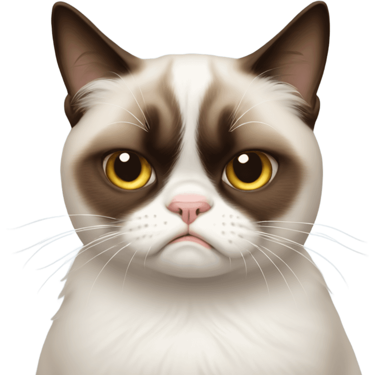 Grumpy Cat meme emoji