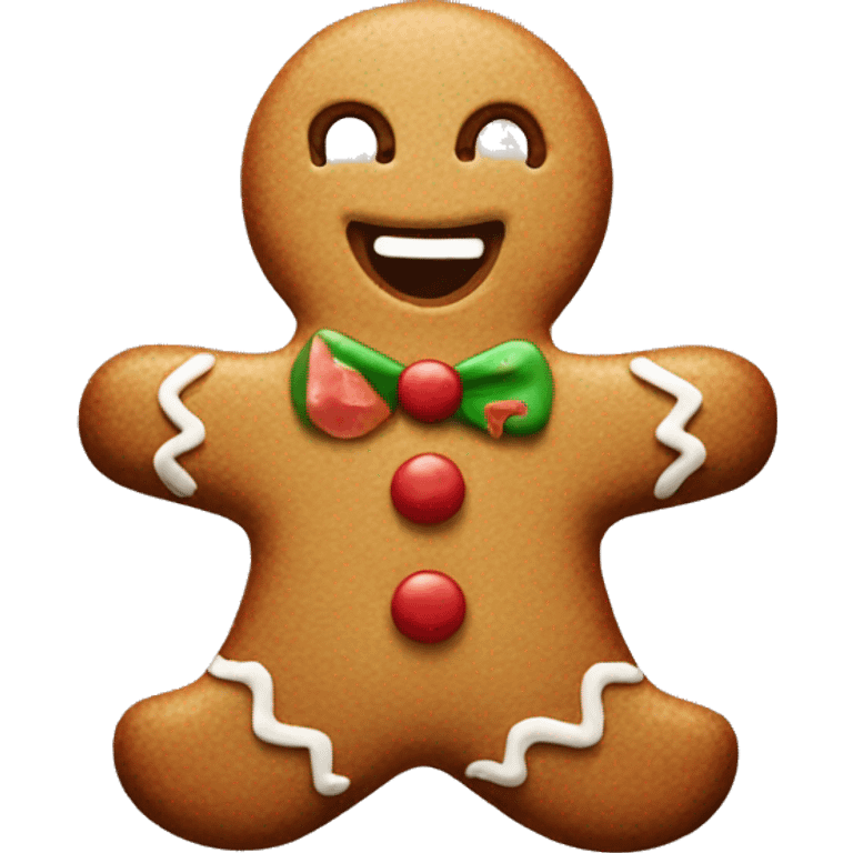 Gingerbread man  emoji