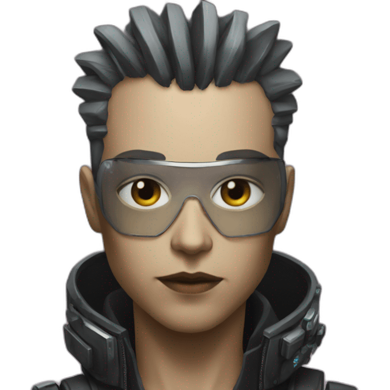 cyberpunk V emoji