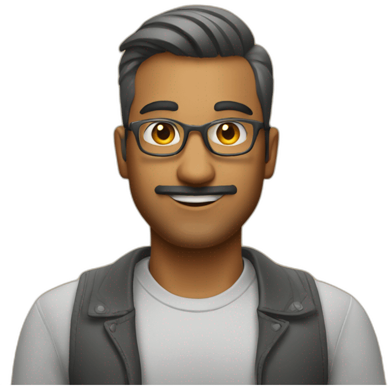 Om patel ui ux designer emoji