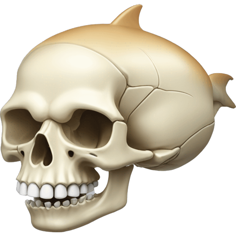 Shark chondrocranium skull emoji