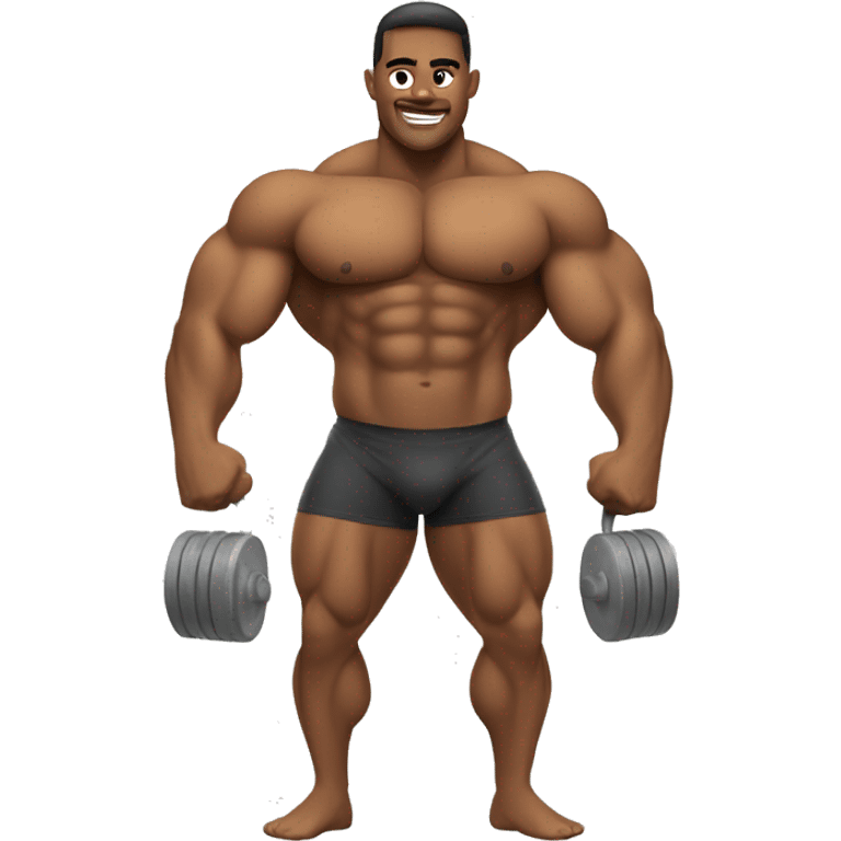 A body builder  emoji