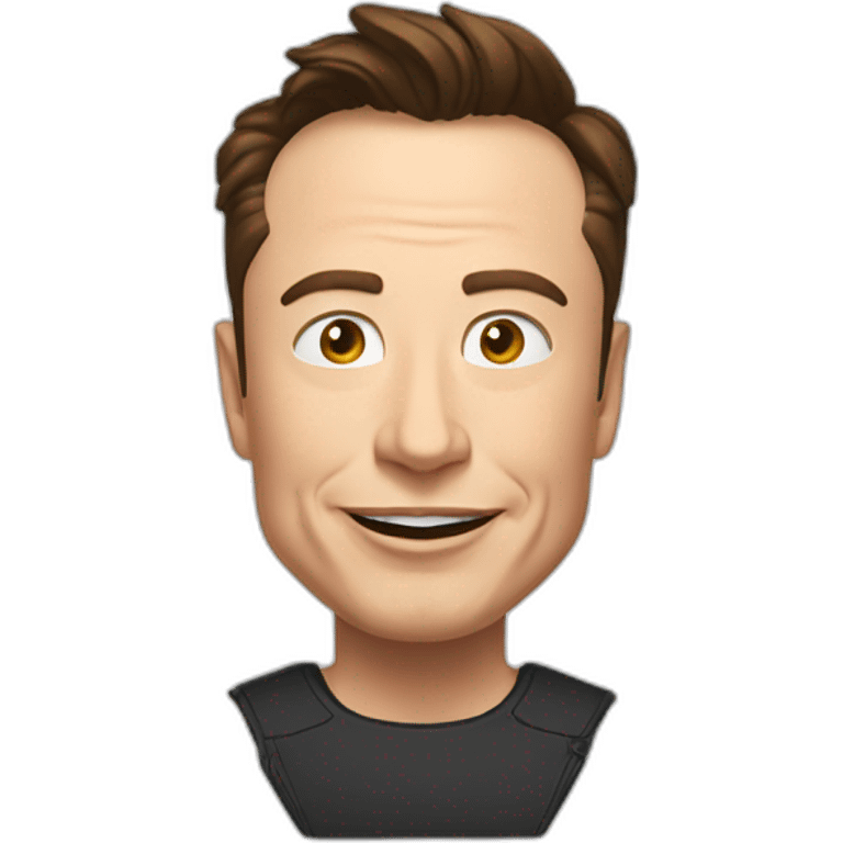 Elon musk pauvre emoji