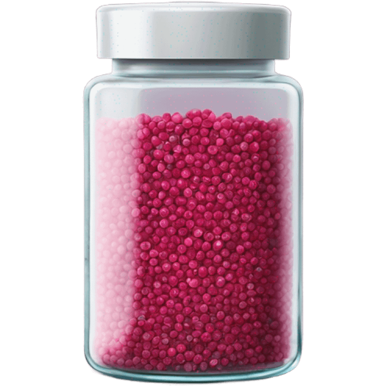 pink peppercorn in grinder bottle emoji