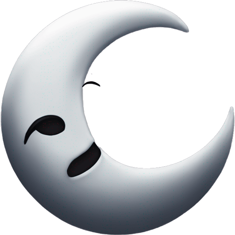 Crescent moon xD emoji