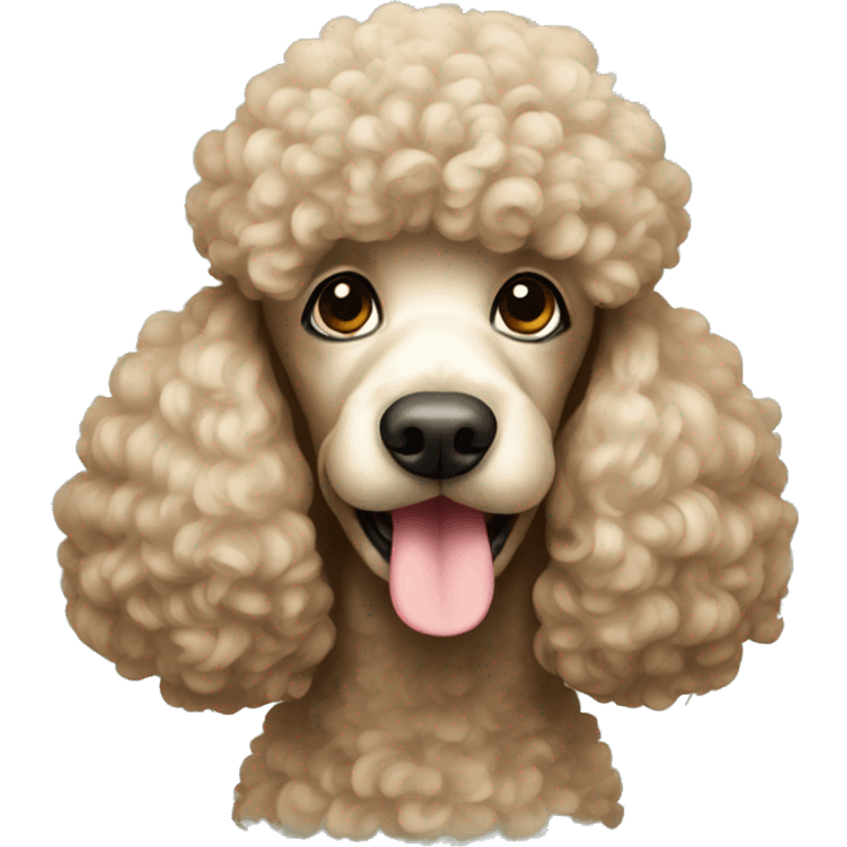 Poodle emoji