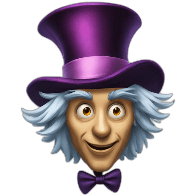 Mad hatter emoji