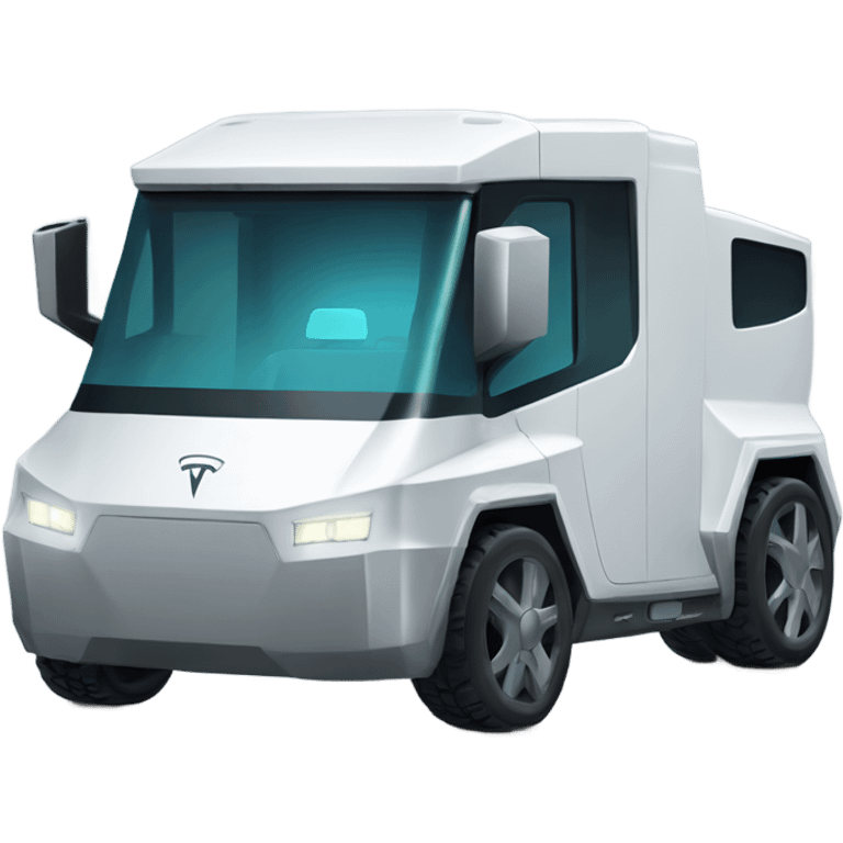 Exoskeleton tesla cyber truck  emoji