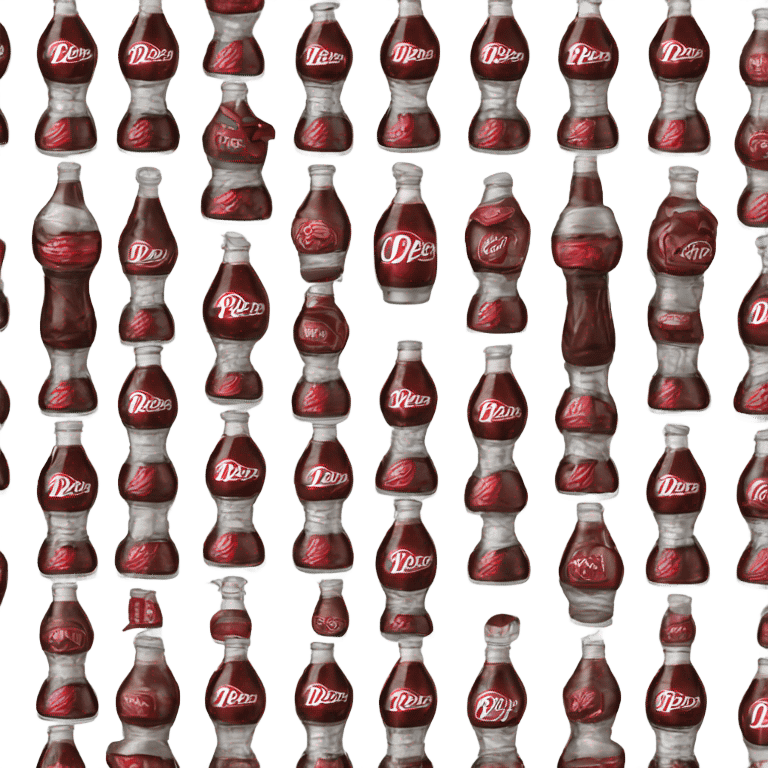 Dr Pepper with a bow emoji