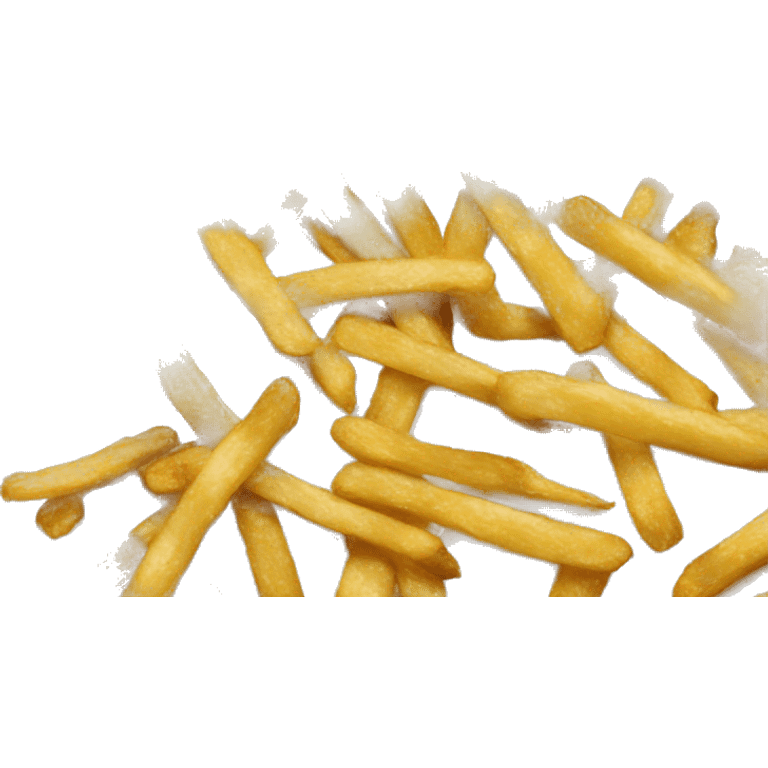 gold fries emoji