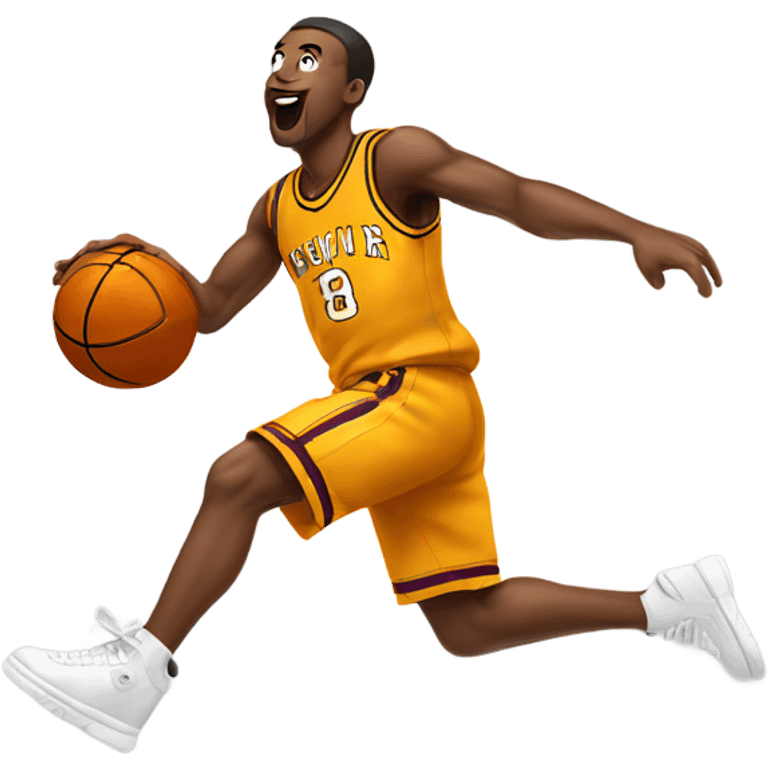 Basketball dunk emoji