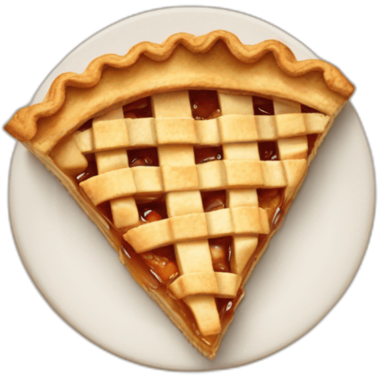 apple pie slice emoji