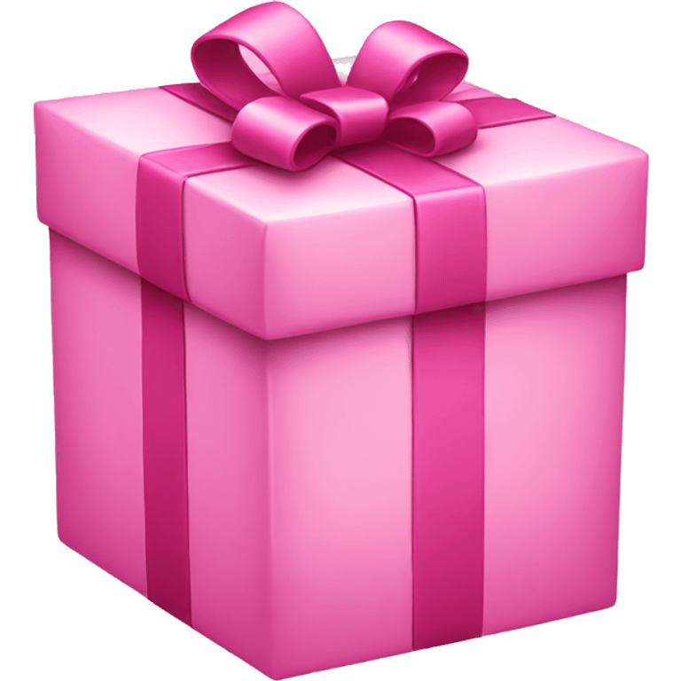 Pink present emoji