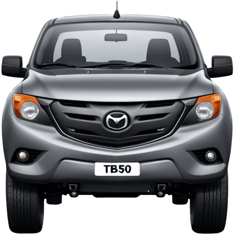 Mazda BT-50 - Mazda (Model Year: 2022) (Iconic colour: Dark Silver) emoji