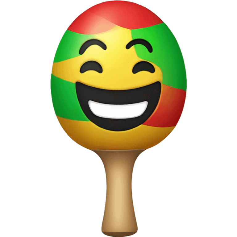 Happy maracas emoji