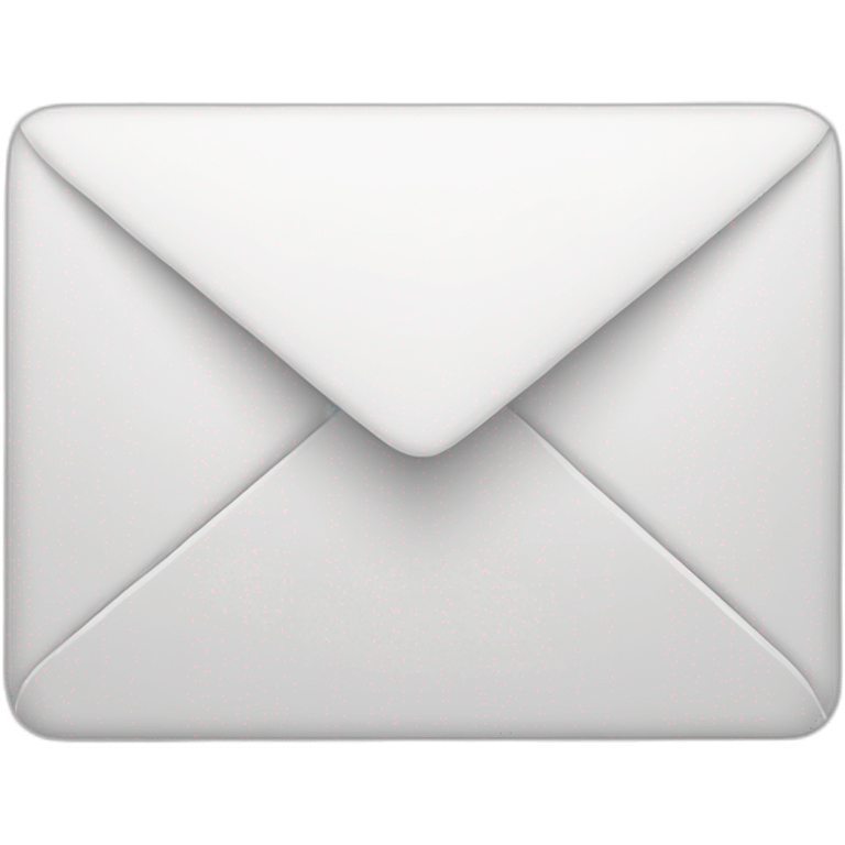 email logo all white emoji