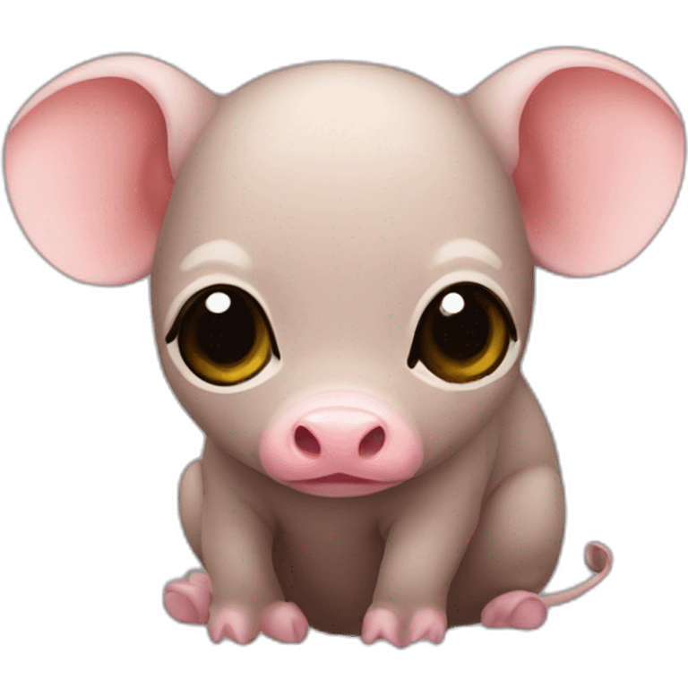 Chibi Babirusa emoji