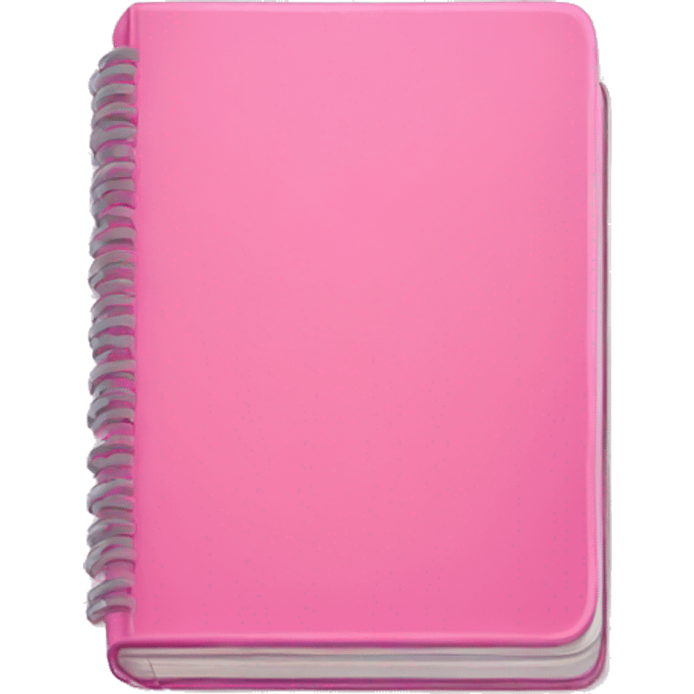 pink notebook emoji