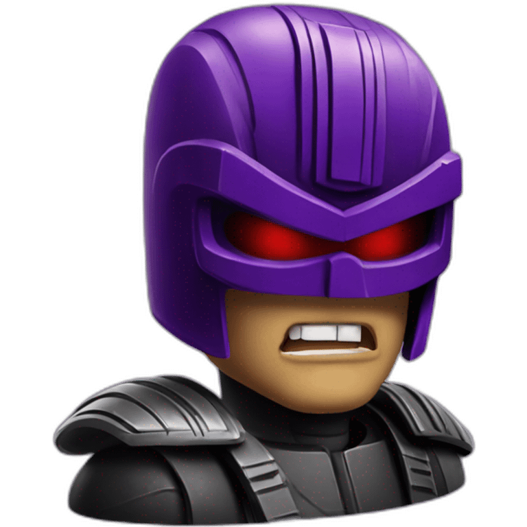 scary wine purple judge dredd emoji