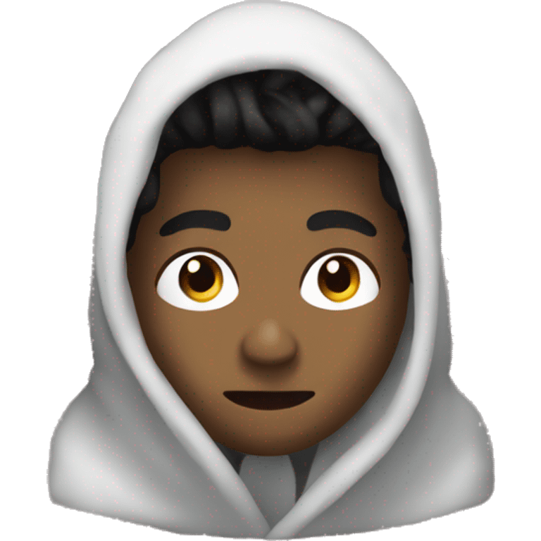 Chris as blanket emoji