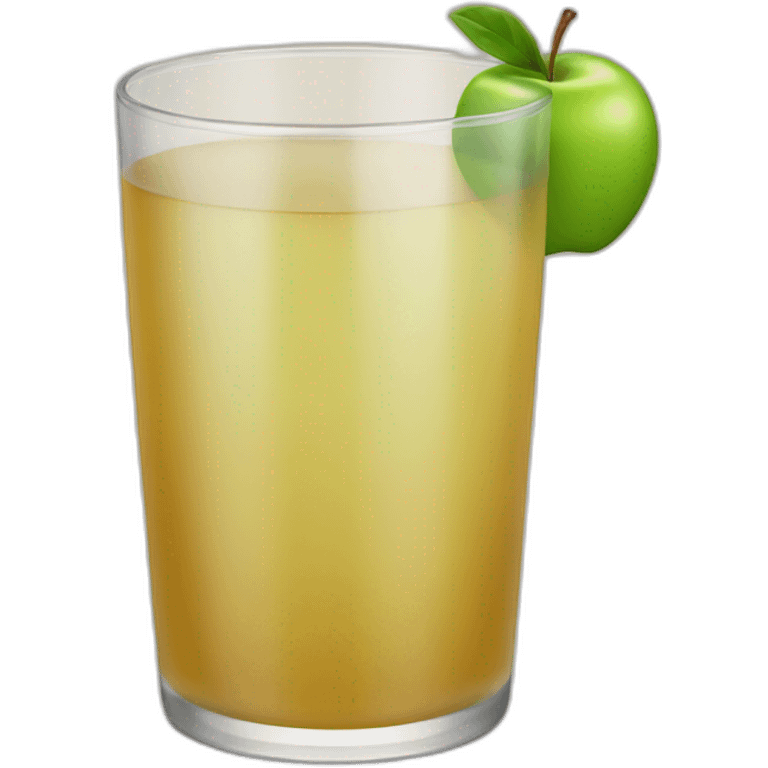 Apple juice emoji