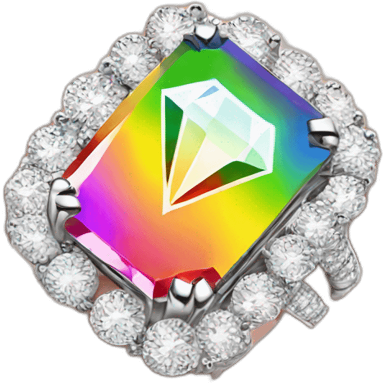 Jonathan Toews as rainbow diamond ring emoji