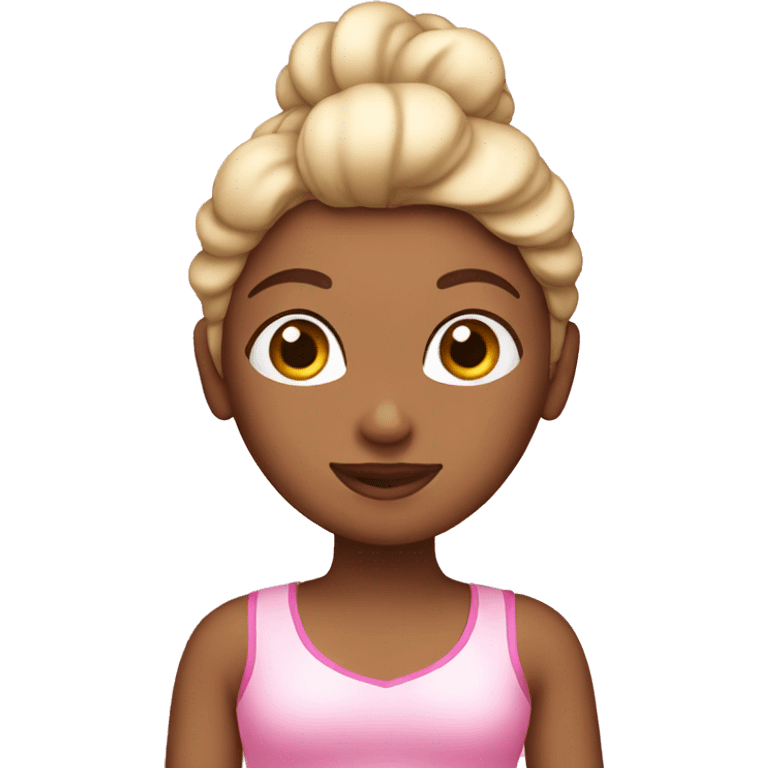 pink pilates princess emoji