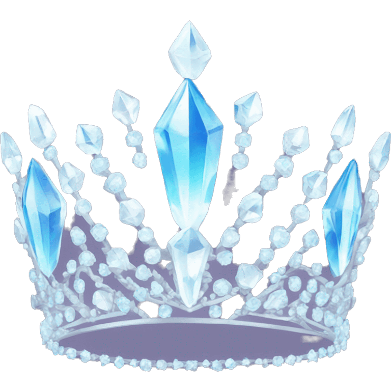 crystal tiara emoji