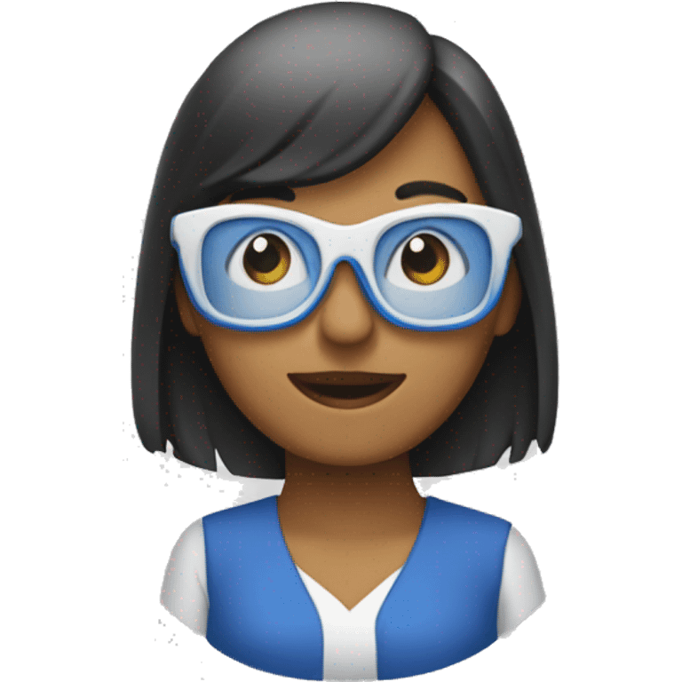 profesora de vacaciones emoji