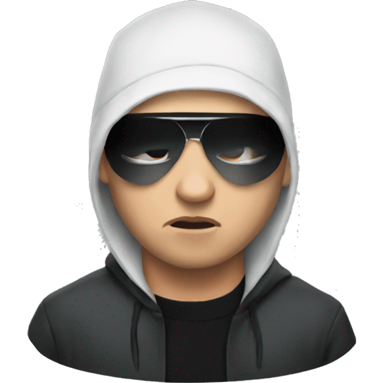 eminem with eye mask emoji