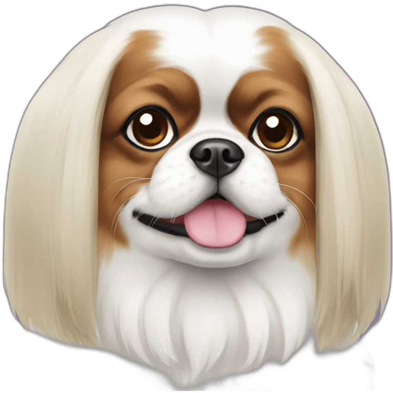 Japanese chin dog emoji