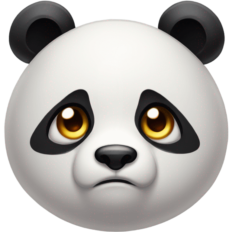 Panda crying  emoji